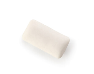Tasty chewing gum on white background