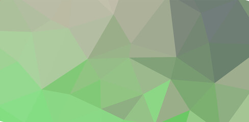 Green vivid geometric abstract bright green blurred mosaic wallpaper with triangle shapes for banner