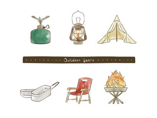 アウトドアギアセット
