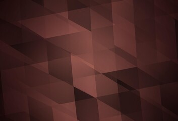 Dark Pink, Red vector pattern in square style.