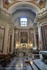 Napoli - Transetto della Chiesa di Santa Caterina a Chiaia