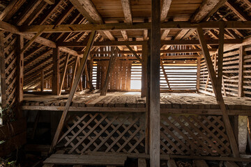 Obraz premium Holzkonstruktion