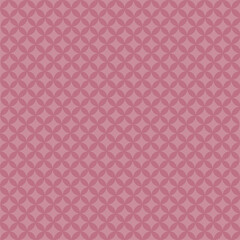 Abstract seamless pattern, geometric background made from circles, repeating elements, purple wallpaper