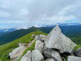 山頂から見た世界