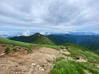 山頂から見た世界