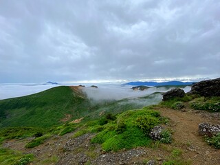 山頂から見た世界