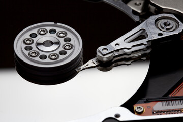Computer Hard Drive Head details