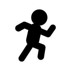 Running vector icon ランニングのアイコン