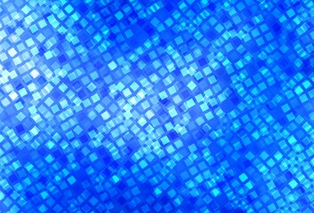 Light BLUE vector texture in rectangular style.