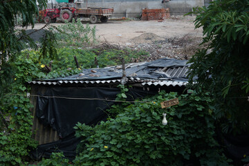 Slum House of Underprivileged Families in India   