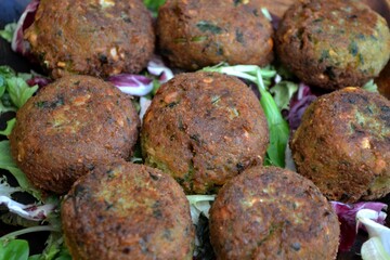 Falafel, vegetarian food