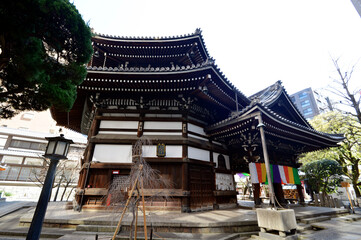 Obraz premium 六角堂 本堂 京都市中京区