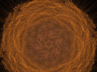 Imaginatory fractal background generated Image