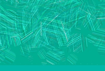 Light Green vector pattern with spheres.