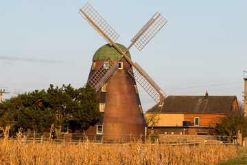 Windmill Vöhrum Peine, Lower Saxony, Germany