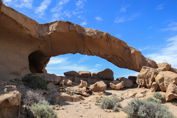 The Arch of Tajao. Tenerife. Canary Islands