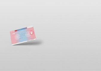 Permanent residence to Malta on an isolated white background