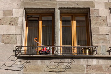 ジュネーブ旧市街、窓