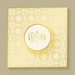 Luxury ornament pattern design background