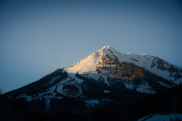 Berg Winter Gipfel (Präbichl bei Eisenerz)