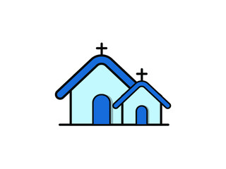 curch flat icon
