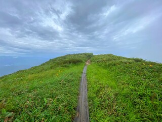 山頂から見える景色