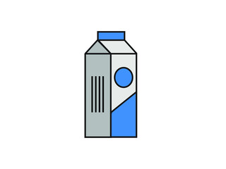 illustration of a bottle of milk