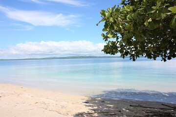 Beautiful landscape of beach on Pandanon Island in Cebu, Philippine -  パンダノン島 ビーチ セブ フィリピン
