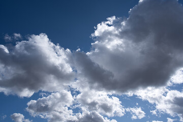 blue sky with clouds