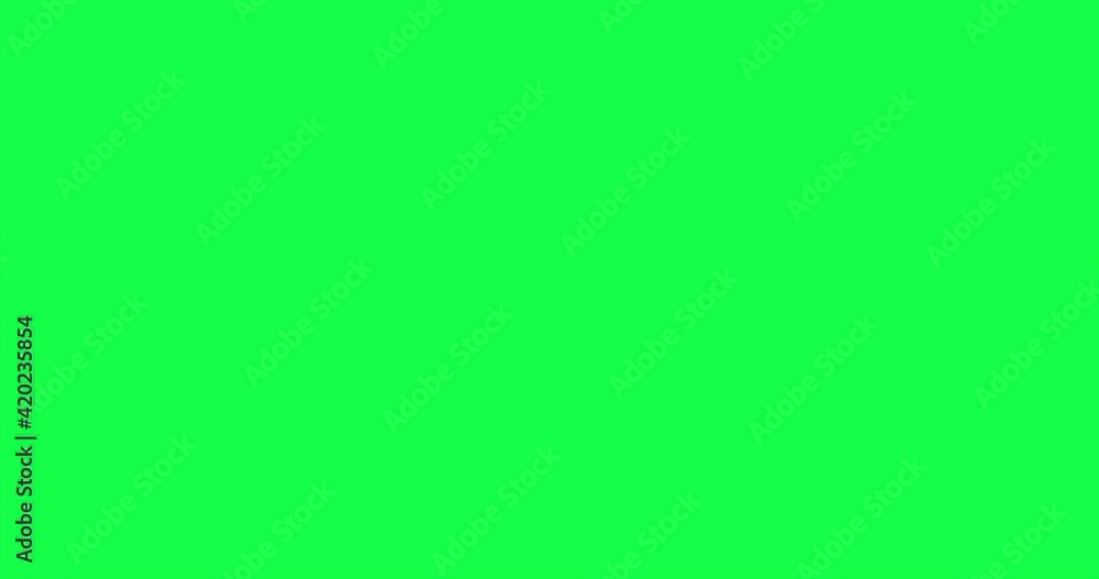 Aufkleber computer monitot with blank green. modern devices mockup. computer with green screens. motion graphi