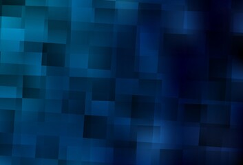 Dark BLUE vector texture in rectangular style.