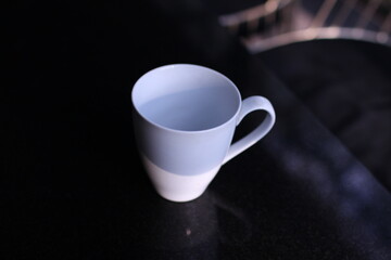 Close up image of a Empty glass