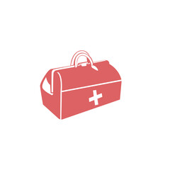 Medical Bag Logo Design vector