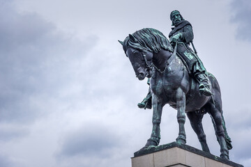 Monument to Jan Žižka of Trocnov in Vítkov hill