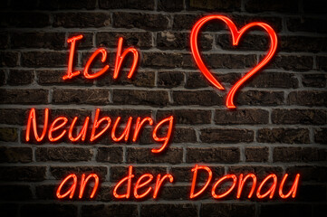 Obraz premium Neuburg an der Donau