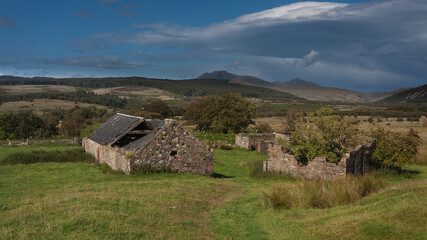 Ruiny farmu na wyspie Arran © Jaroslaw