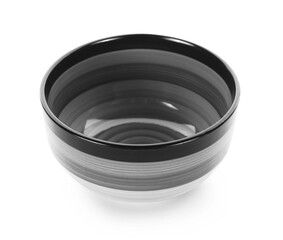 empty bowl on white background