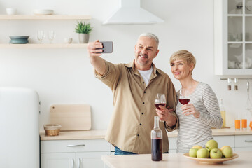 Date at home, celebrate, selfie and comfort apartment for family