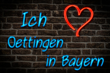 Fototapeta premium Oettingen in Bayern