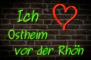 Obraz premium Ostheim vor der Rhön