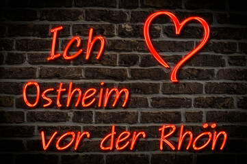 Obraz premium Ostheim vor der Rhön