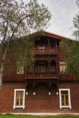 historical wooden house