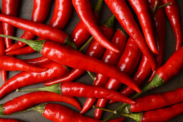 Red Peppers Vietnamese Chili making a background