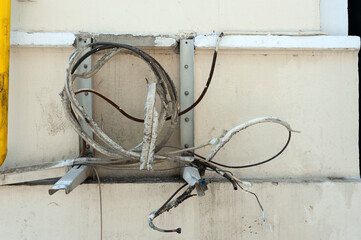 dismantled, detached, need repair, service, cables