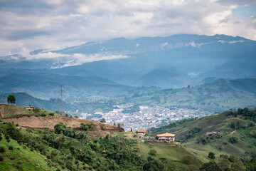 vista panoramica de municipio de Santa Rosa de Cabal en Risaralda_Colombia
panoramic view of the municipality of Santa Rosa de Cabal in Risaralda_Colombia