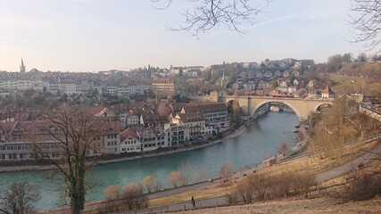 Landscape of Bern, the capital of Switzerland