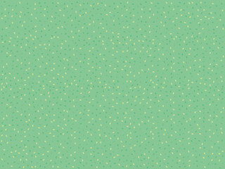 シンプルな葉っぱのランダムな背景パターン 緑色のバージョン