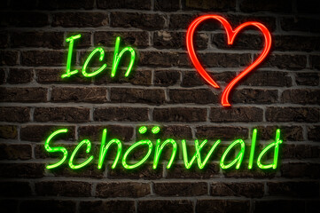 Obraz premium Schönwald