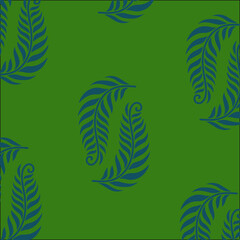 sketch hand drawing of wild leaf and flowers for Indian folk art kalamkari style textile printing, logo, wallpaper 