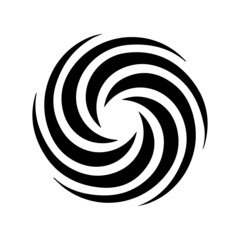 Set of spiral and swirls logo design elements, icons, symbols, and signs.